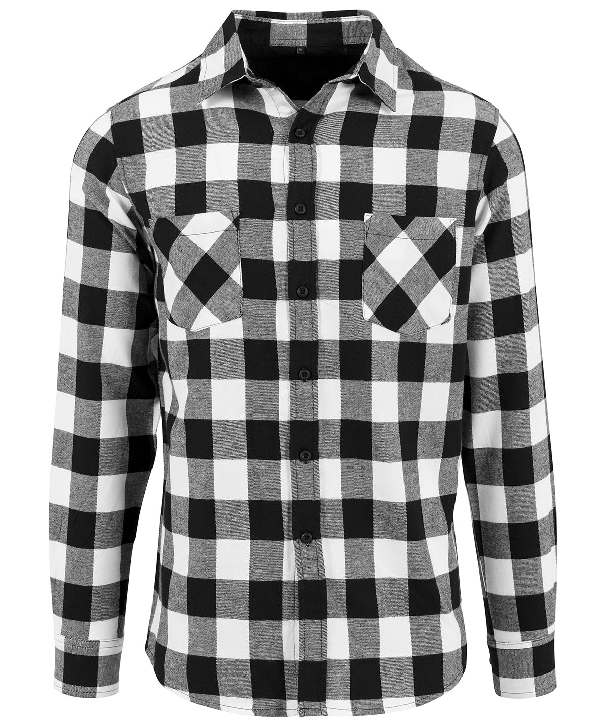 Personalised Shirts - Check Build Your Brand Checked flannel shirt