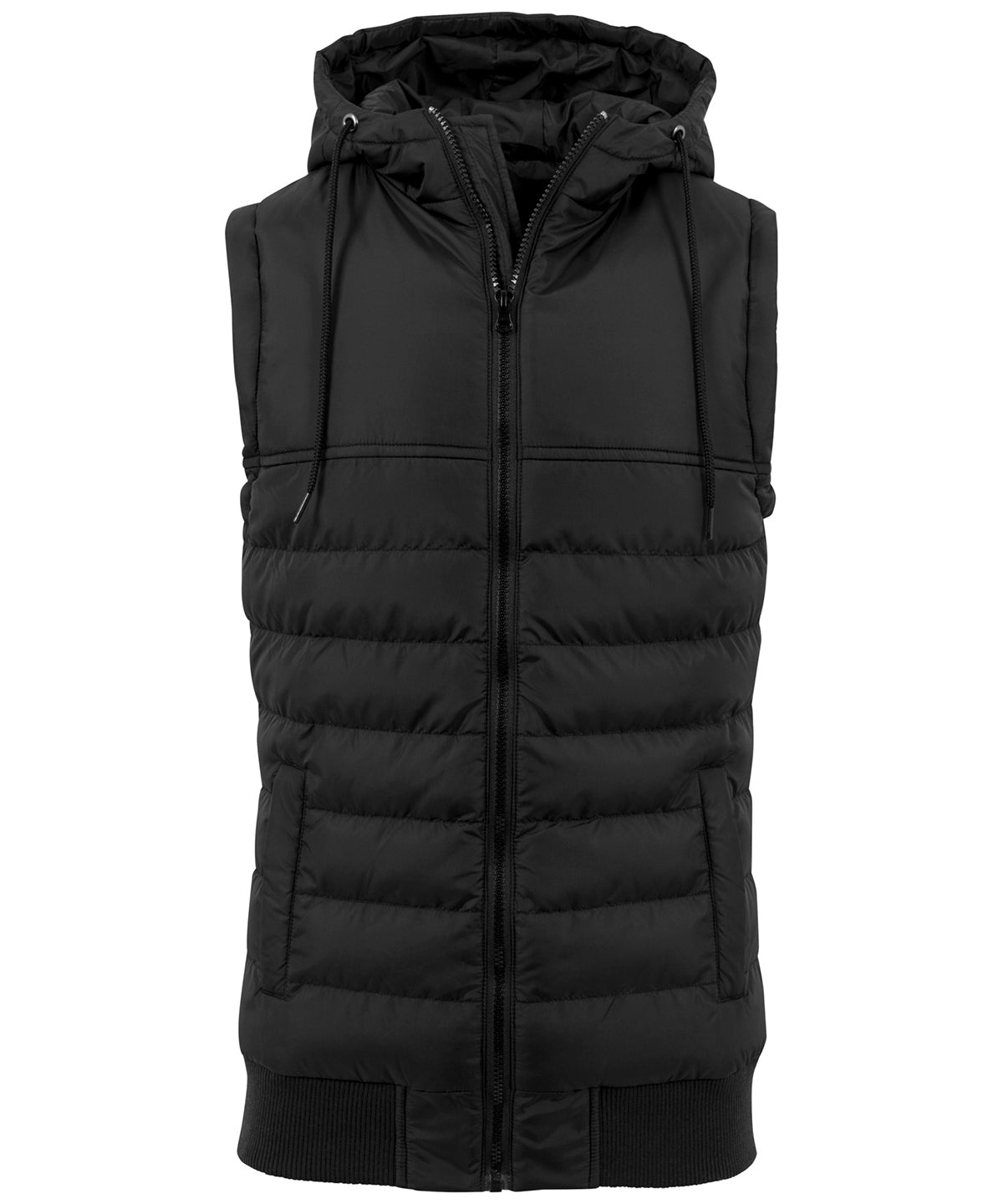 Personalised Gilets - Black Build Your Brand Bubble vest