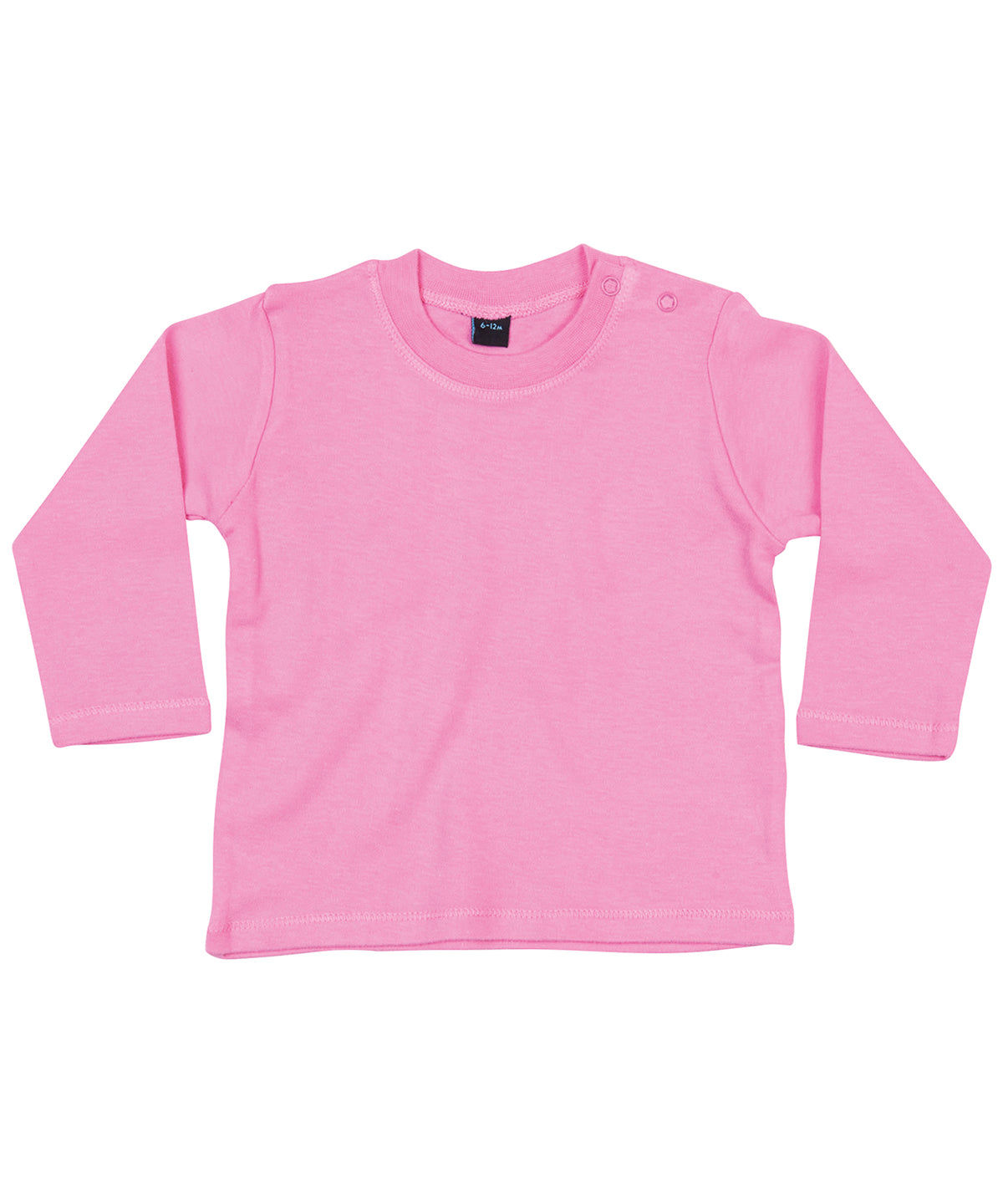 Personalised T-Shirts - Black Babybugz Baby long sleeve T