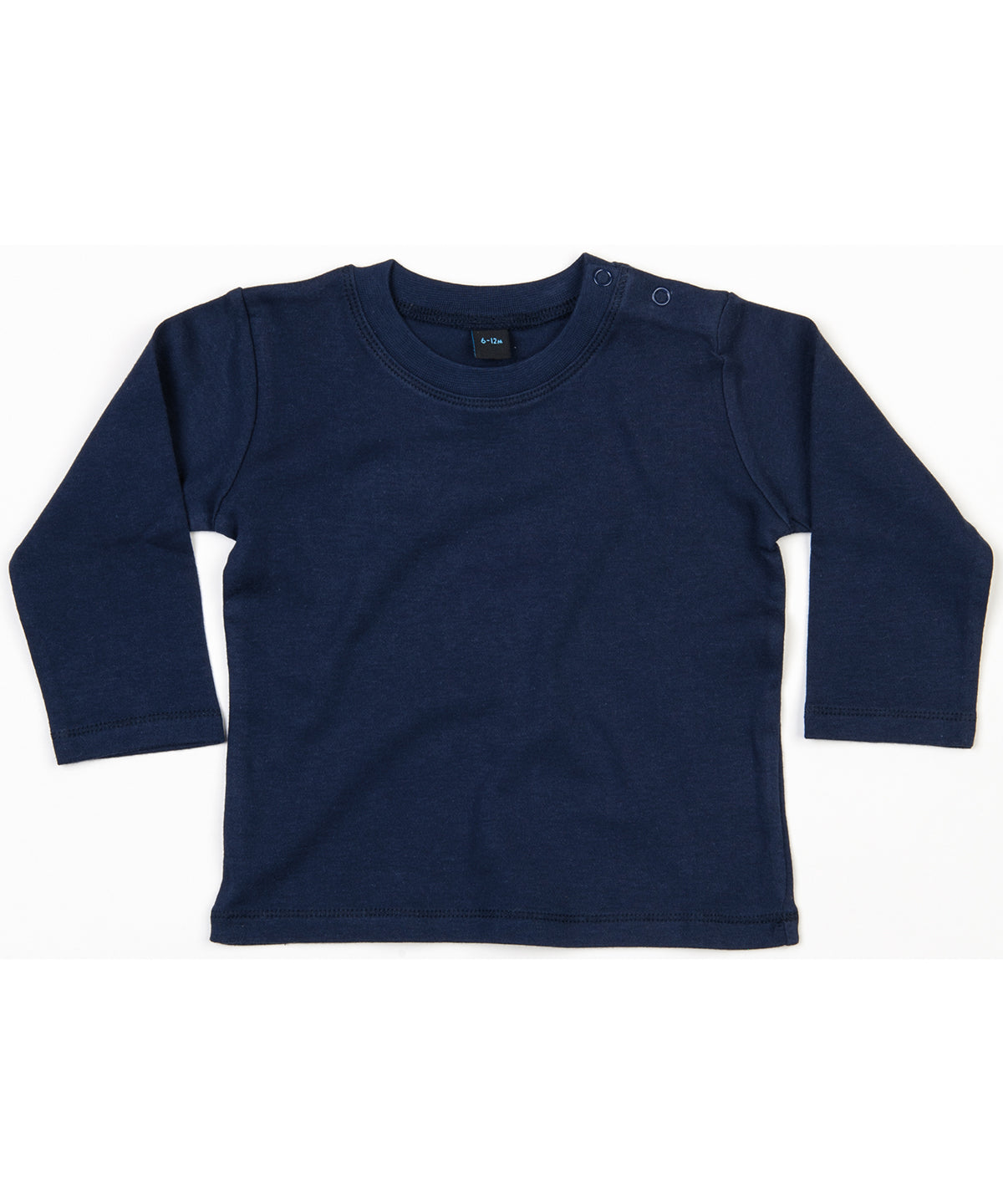Personalised T-Shirts - Mid Pink Babybugz Baby long sleeve T