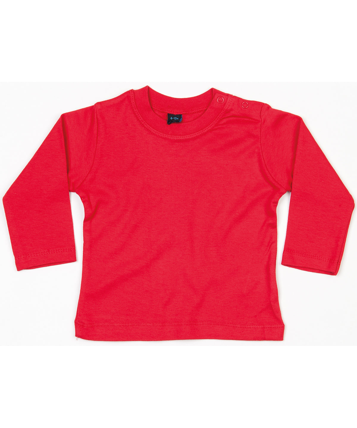 Personalised T-Shirts - Mid Pink Babybugz Baby long sleeve T
