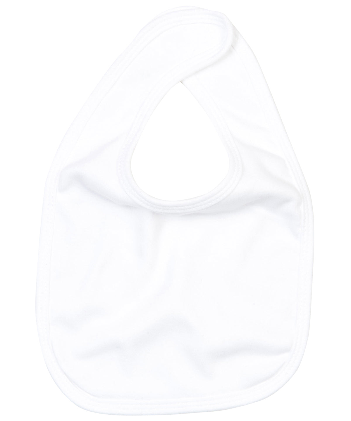 Personalised Bibs - White Babybugz Baby bib