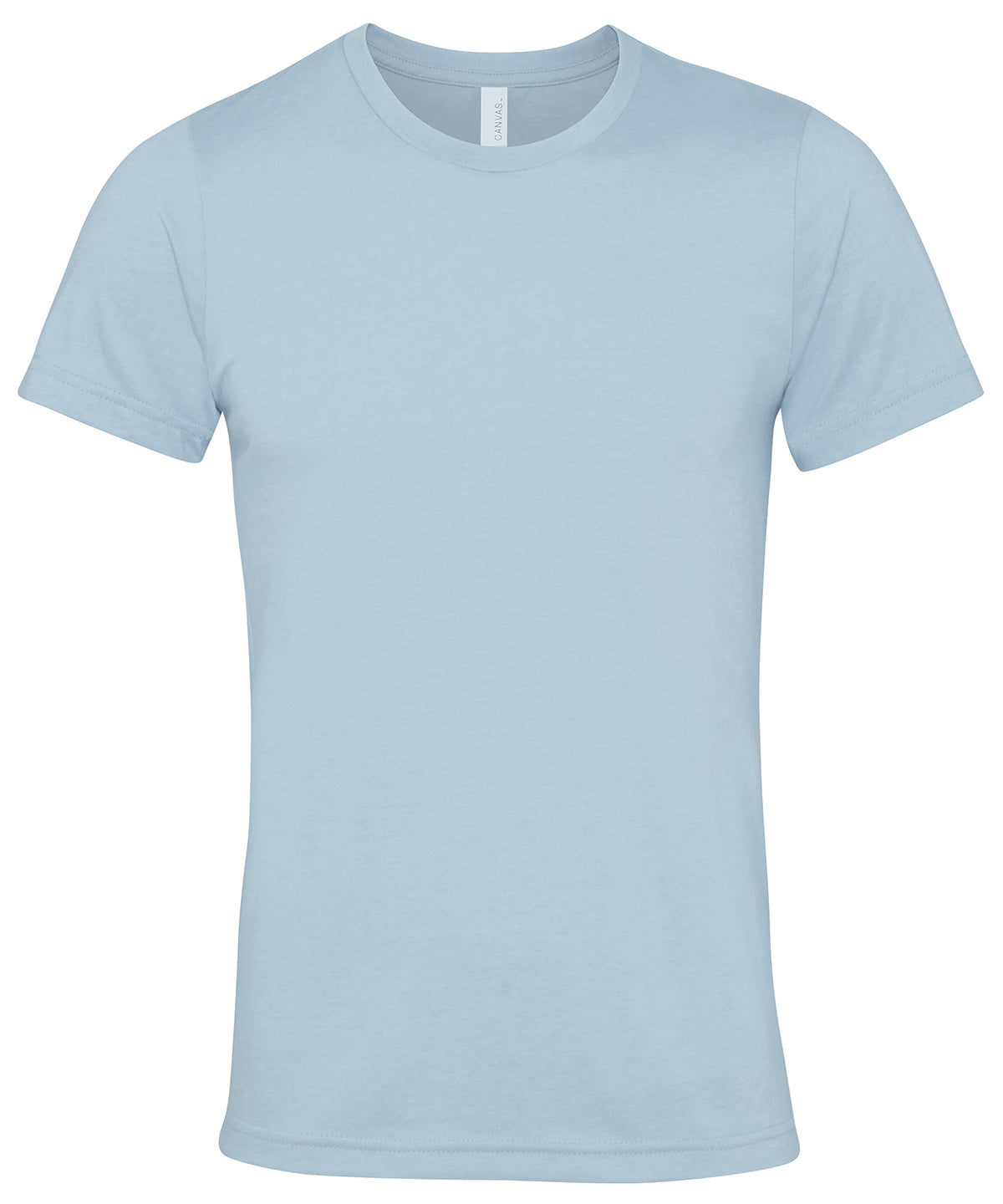 Personalised T-Shirts - Mid Blue Bella Canvas Unisex Jersey crew neck t-shirt