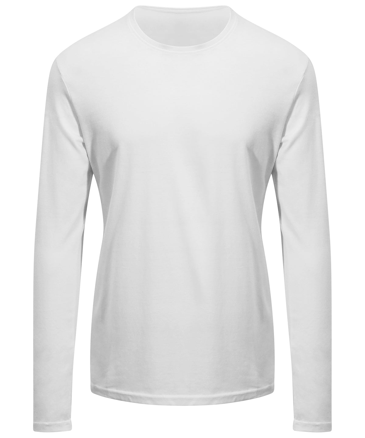 Personalised T-Shirts - White AWDis Ecologie Erawan organic long-sleeve tee