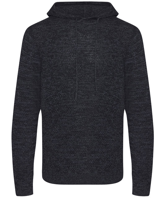 Personalised Hoodies - Black AWDis Ecologie Iguazu regen knitted hoodie