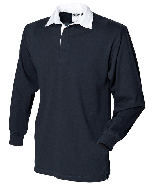 Personalised Polos - Front Row Long sleeve original rugby shirt