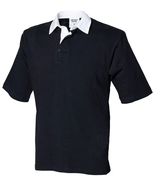Personalised Polos - Front Row Short sleeve rugby shirt