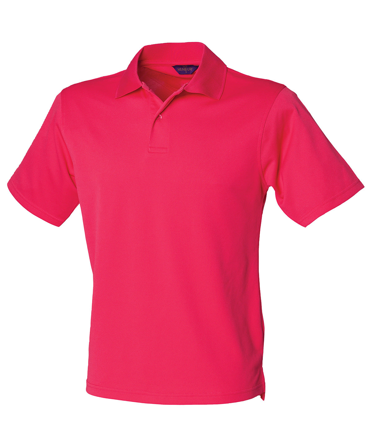 Personalised Polo Shirts - Light Purple Henbury Coolplus® polo shirt