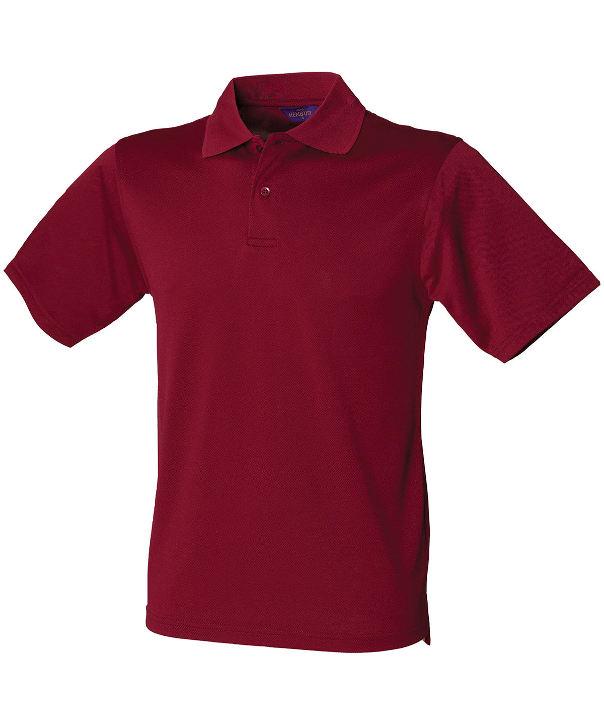 Personalised Polo Shirts - Light Purple Henbury Coolplus® polo shirt
