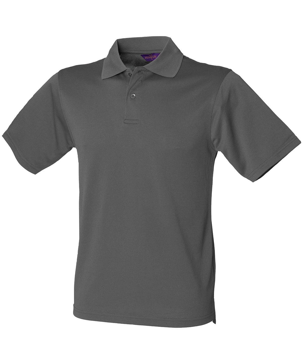 Personalised Polo Shirts - Light Blue Henbury Coolplus® polo shirt