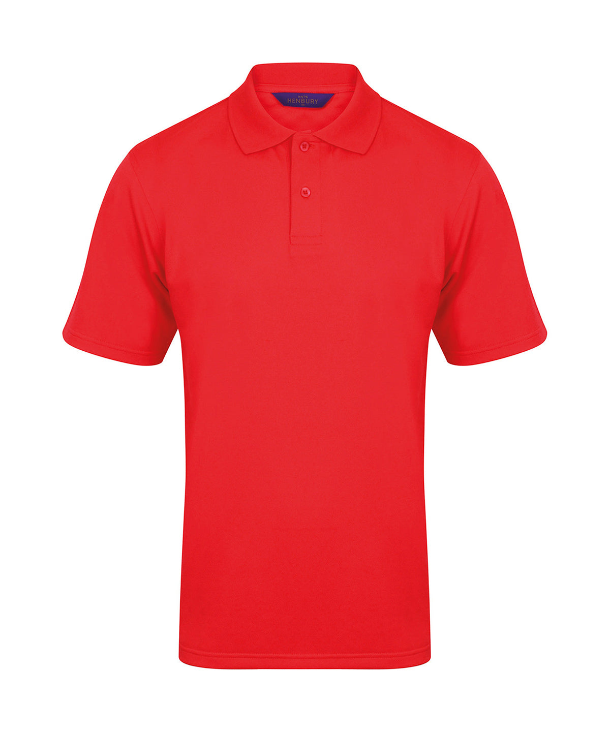 Personalised Polo Shirts - Lime Henbury Coolplus® polo shirt