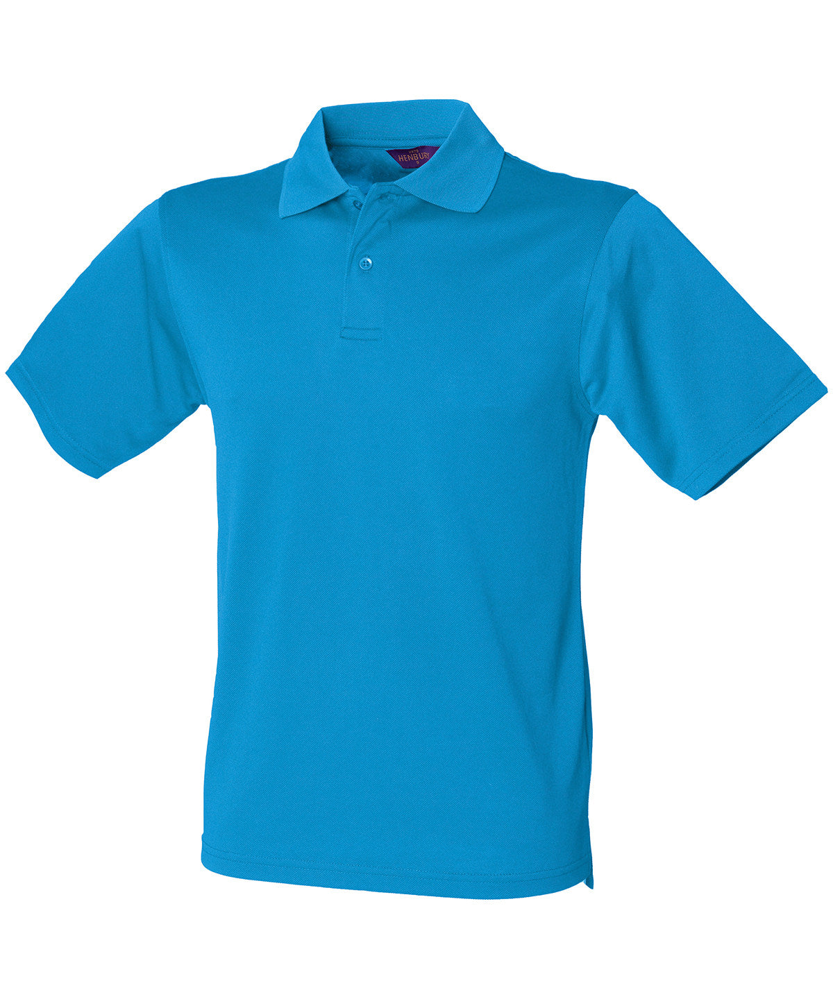 Personalised Polo Shirts - Mid Orange Henbury Coolplus® polo shirt