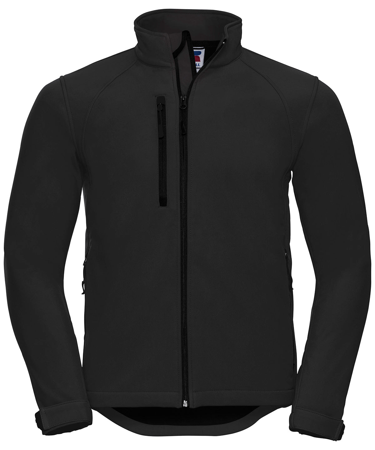 Personalised Jackets - Mid Blue Russell Europe Softshell jacket