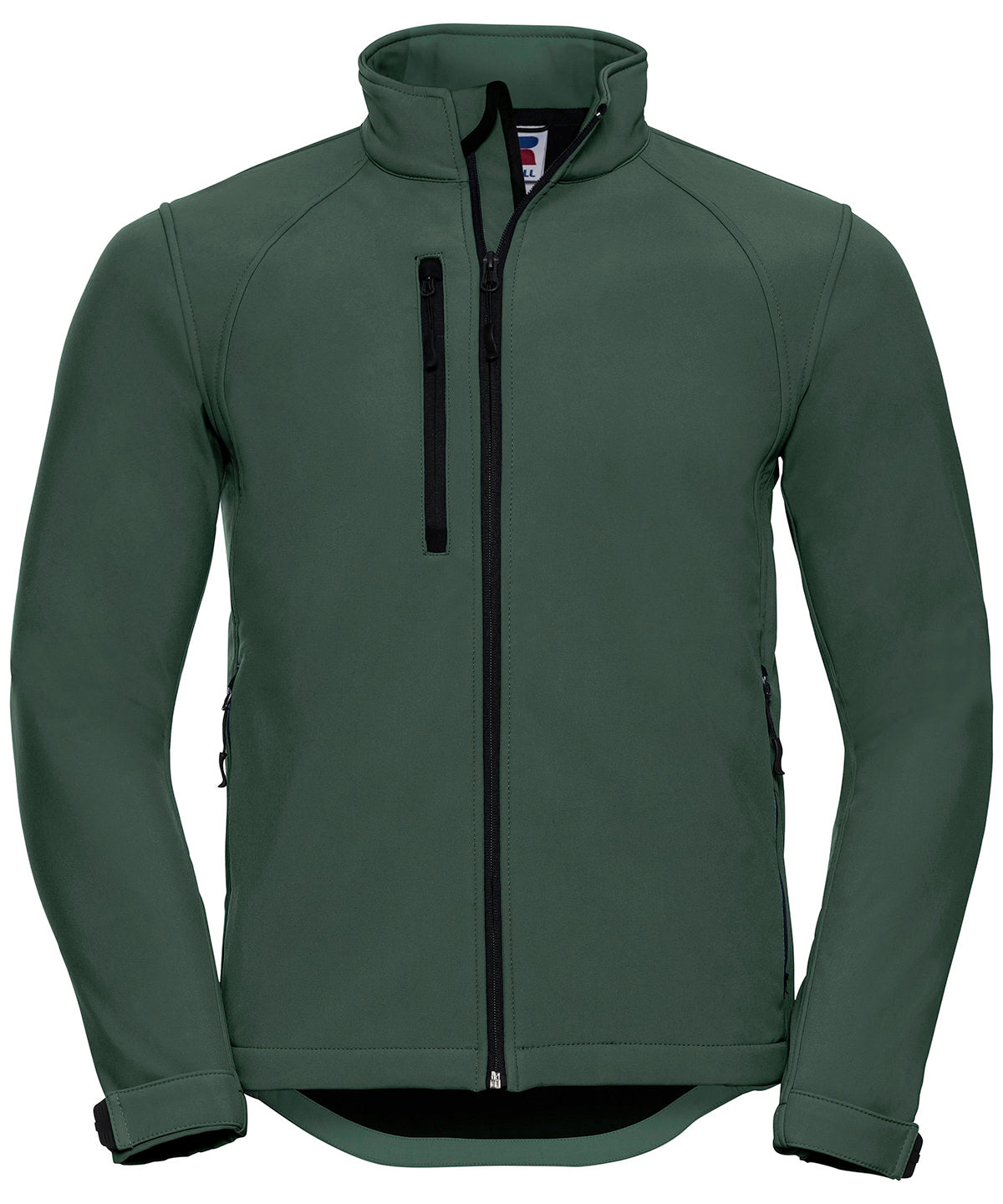 Personalised Jackets - Mid Blue Russell Europe Softshell jacket