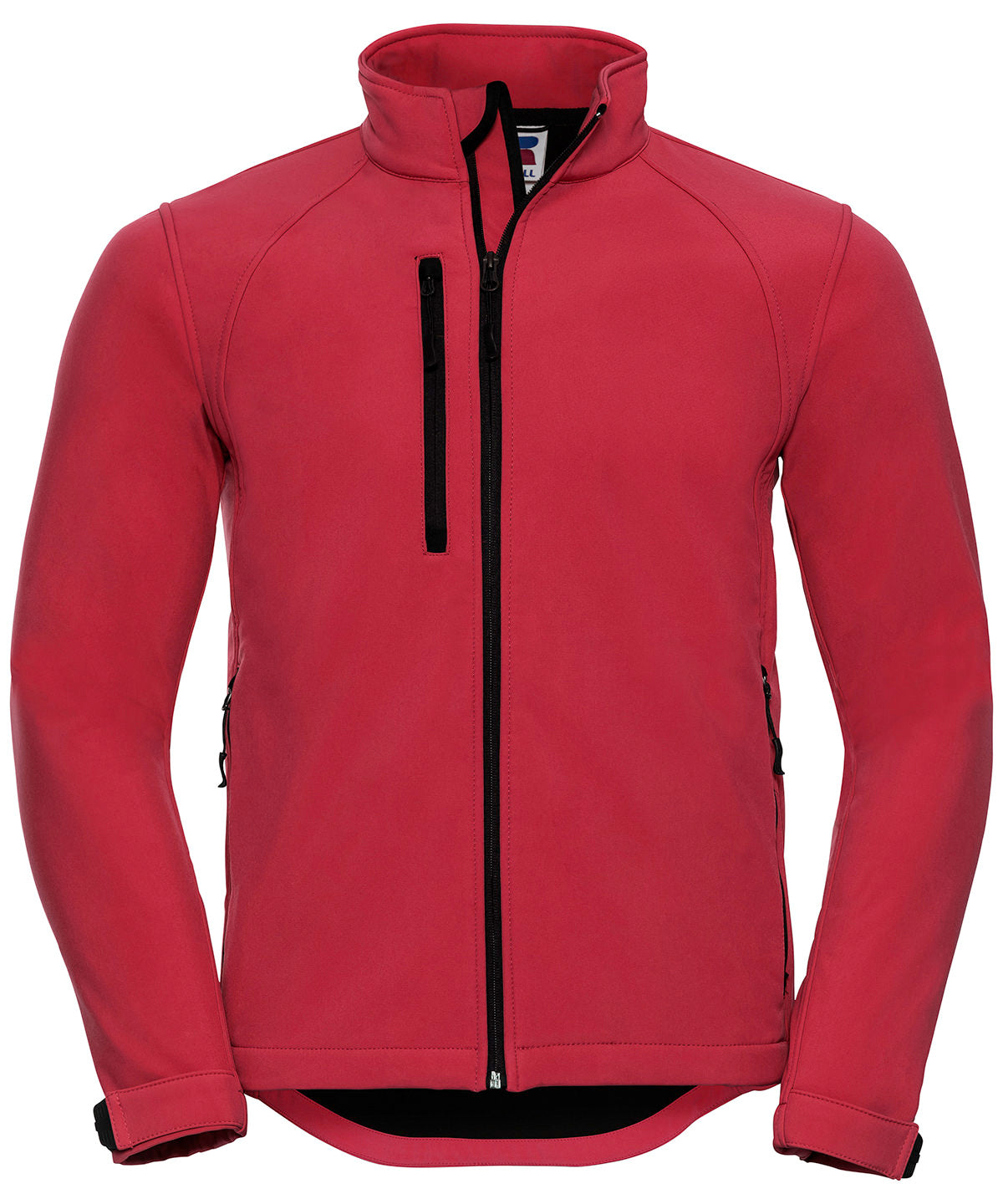 Personalised Jackets - Mid Blue Russell Europe Softshell jacket