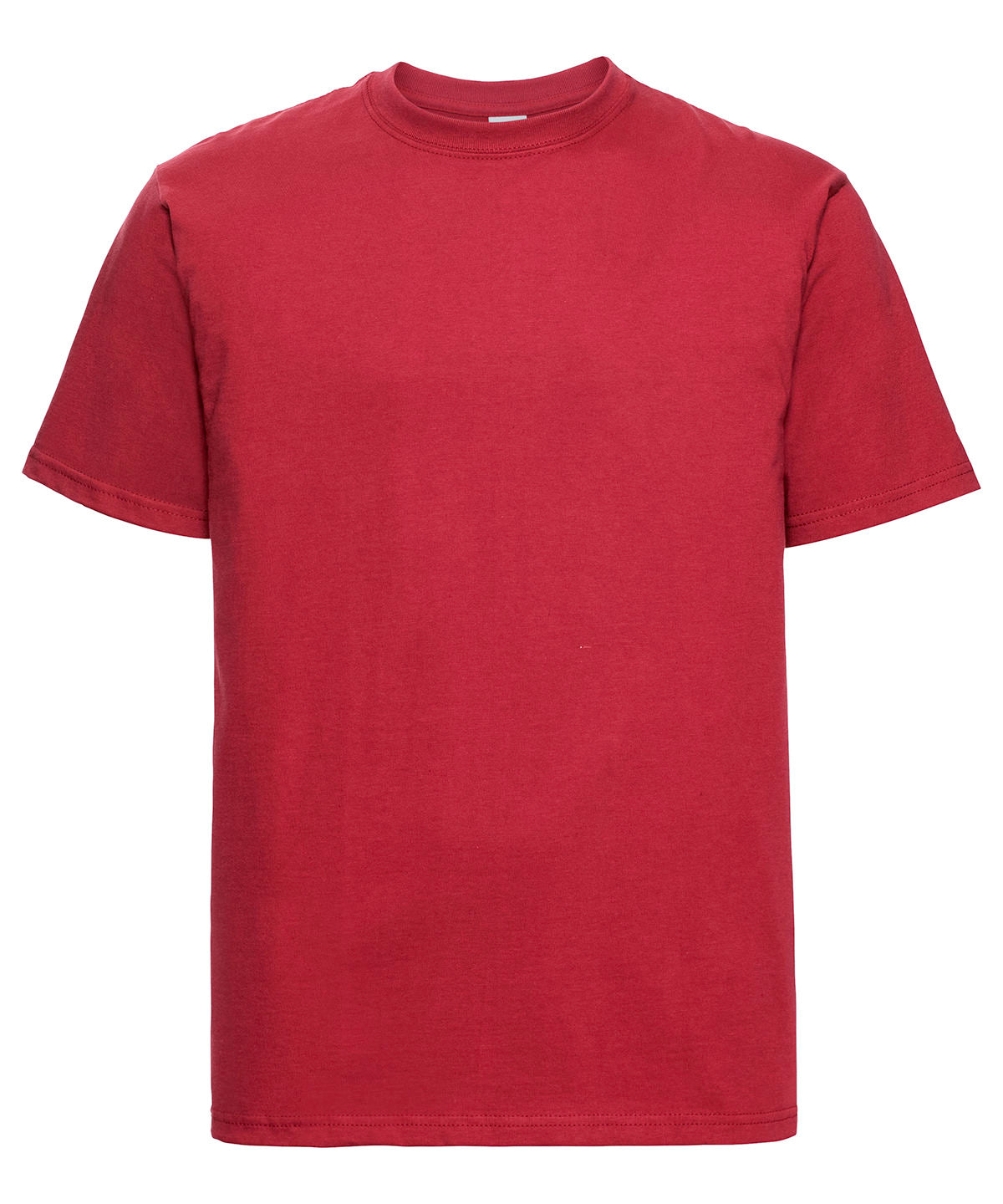 Personalised T-Shirts - Black Russell Europe Classic heavyweight ringspun t-shirt