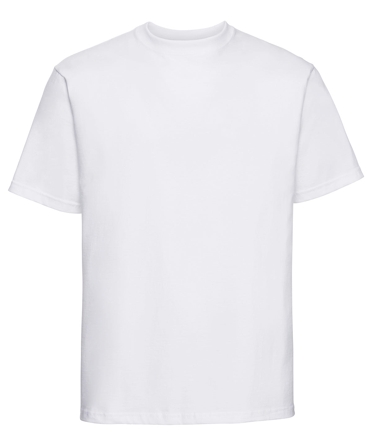 Personalised T-Shirts - Black Russell Europe Classic heavyweight ringspun t-shirt