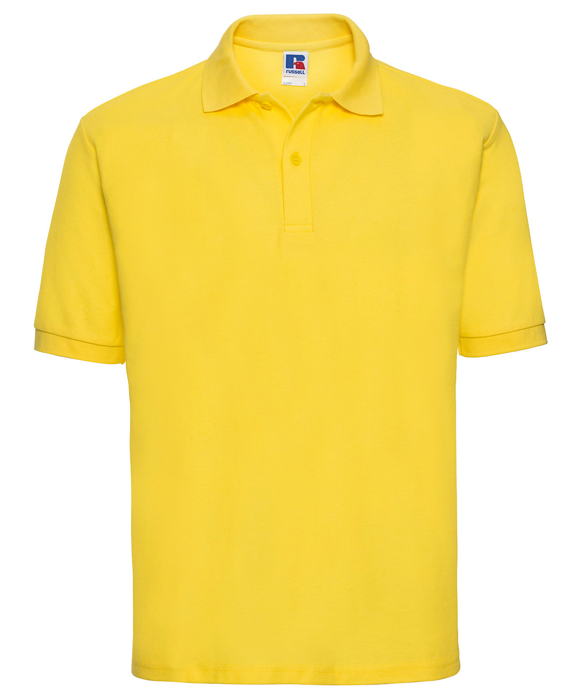 Personalised Polo Shirts - Bottle Russell Europe Classic polycotton polo