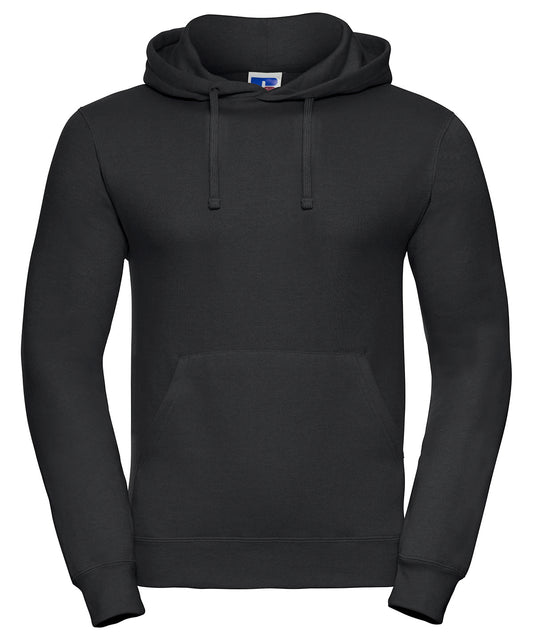 Personalised Hoodies - Black Russell Europe Hooded sweatshirt