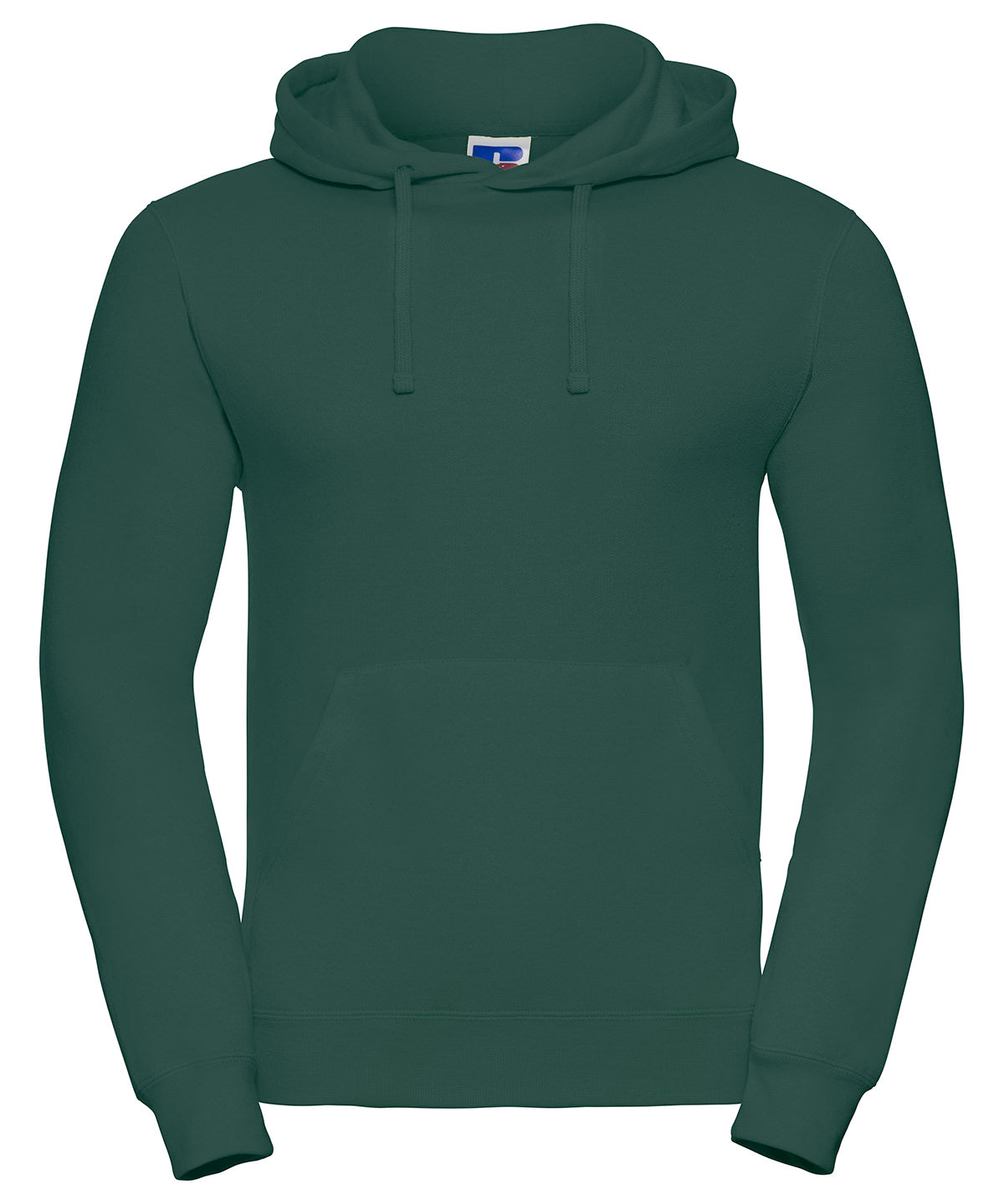 Personalised Hoodies - Black Russell Europe Hooded sweatshirt