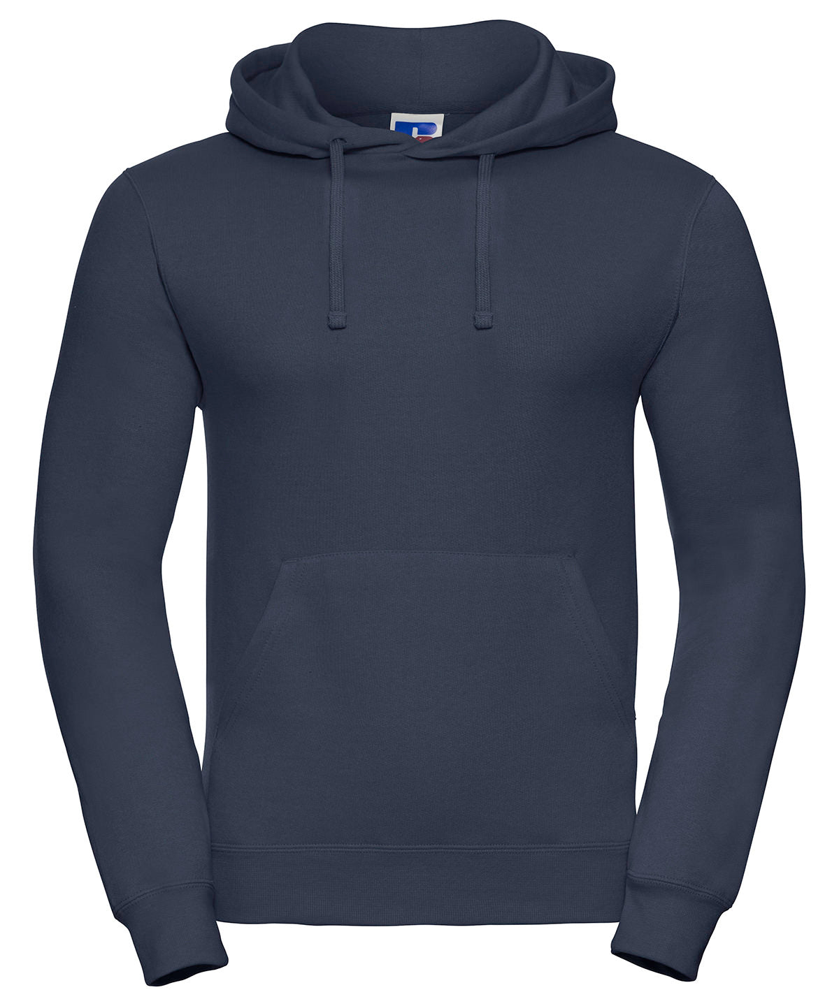 Personalised Hoodies - Black Russell Europe Hooded sweatshirt