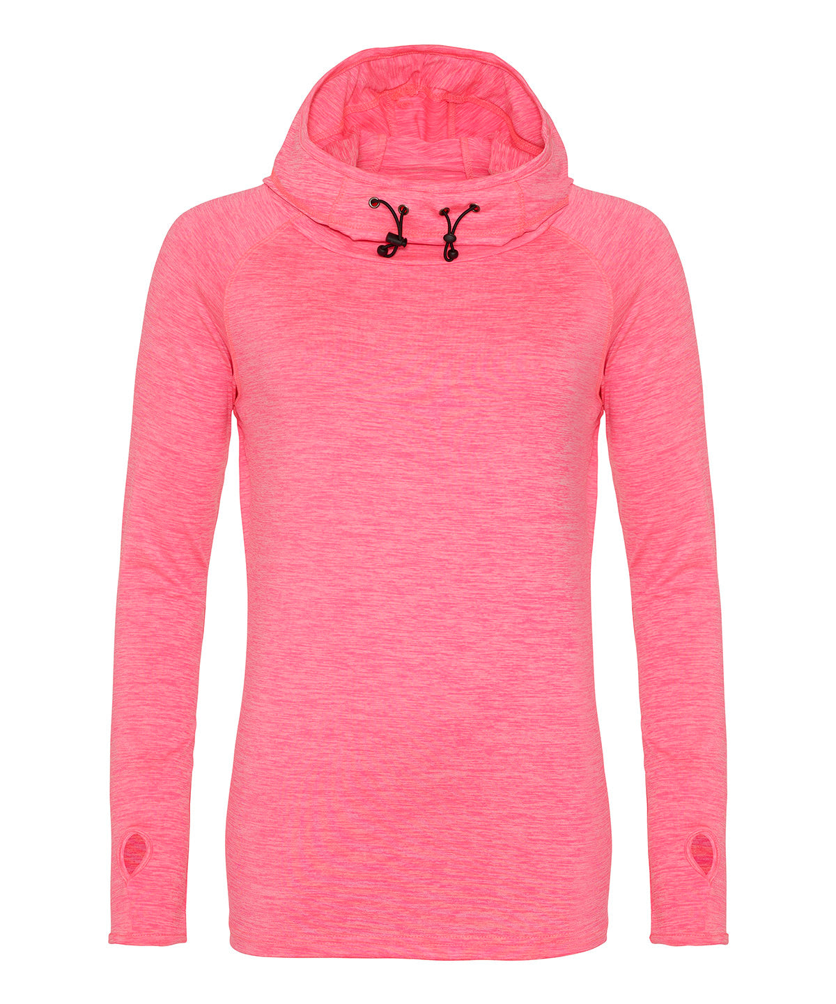 Personalised Sports Overtops - Black AWDis Just Cool Women's cool cowl neck top