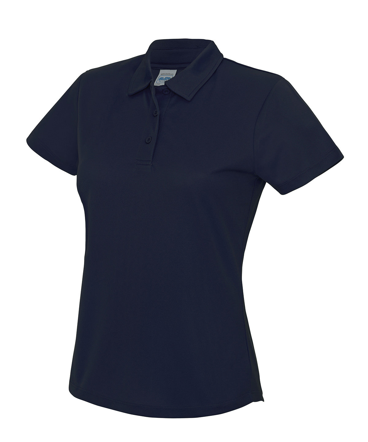 Personalised Polo Shirts - White AWDis Just Cool Women's cool polo