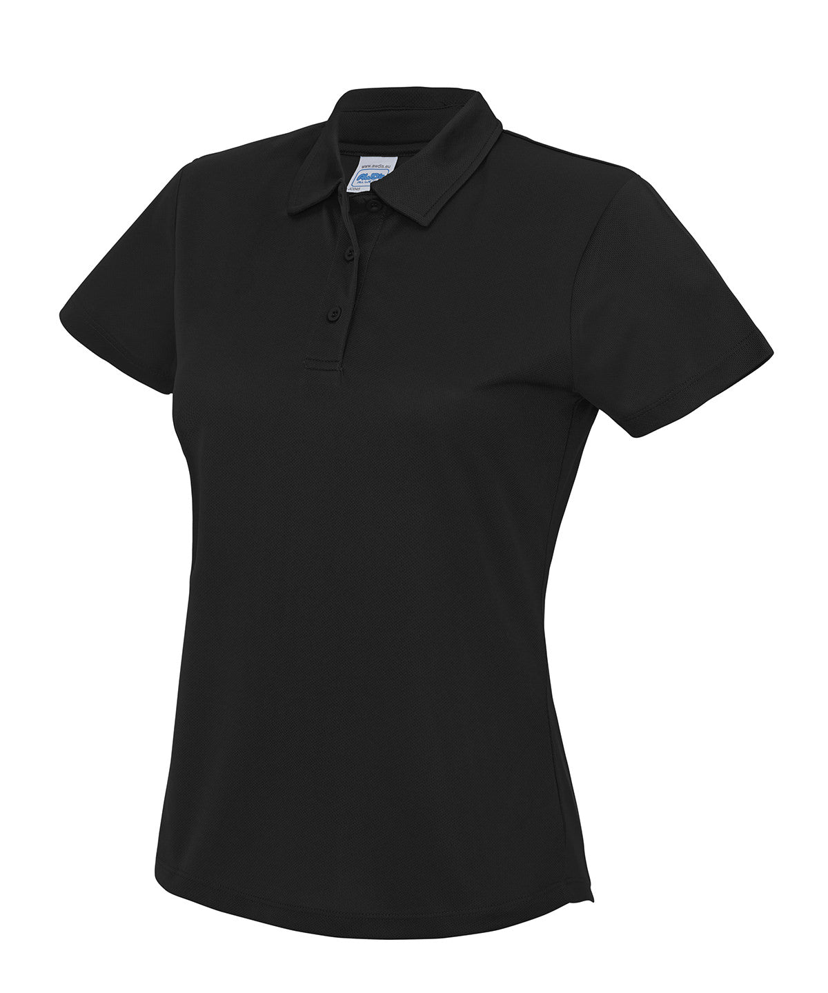 Personalised Polo Shirts - White AWDis Just Cool Women's cool polo