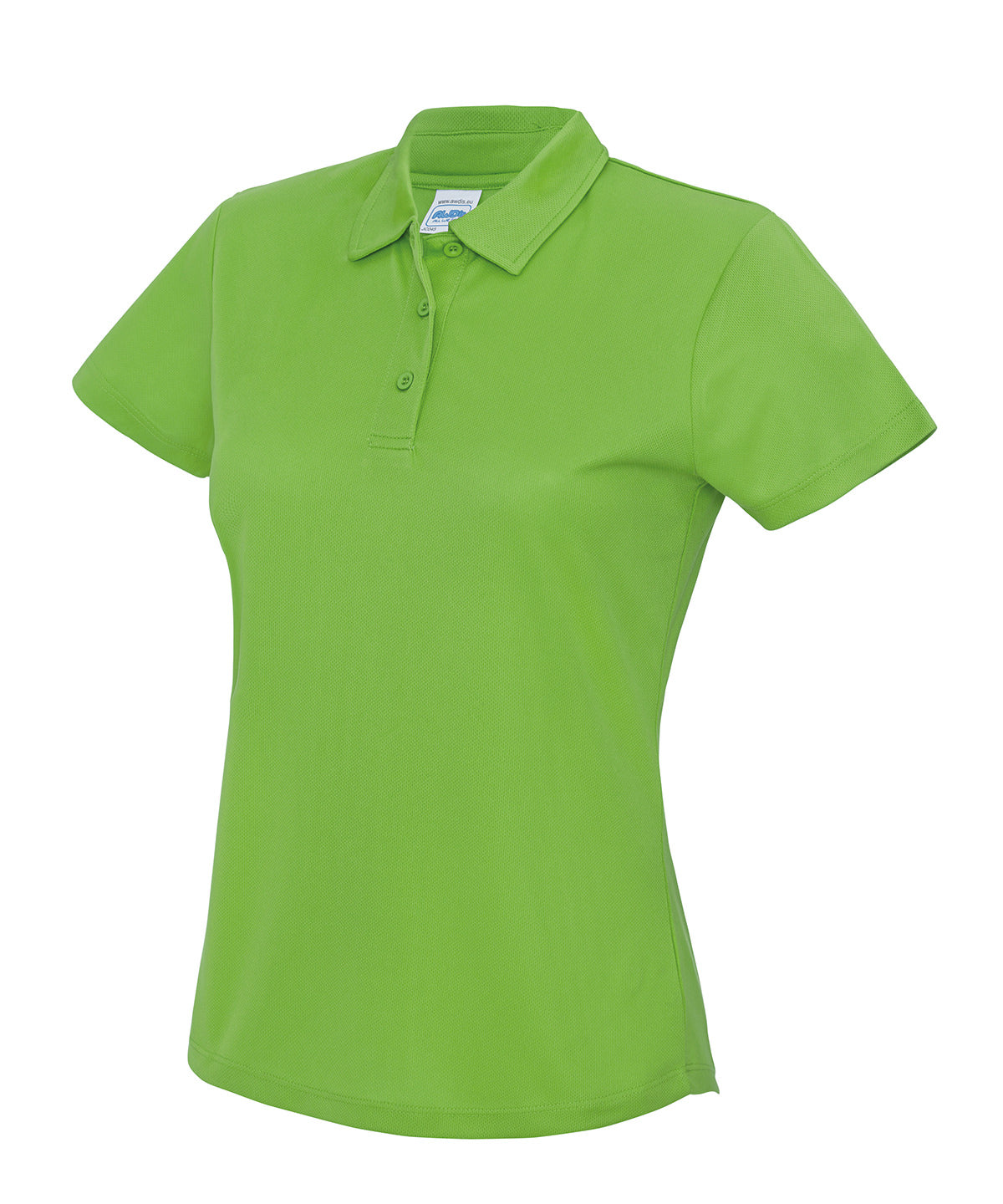Personalised Polo Shirts - White AWDis Just Cool Women's cool polo