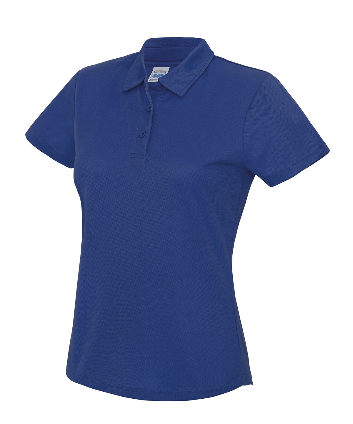 Personalised Polo Shirts - Navy AWDis Just Cool Women's cool polo