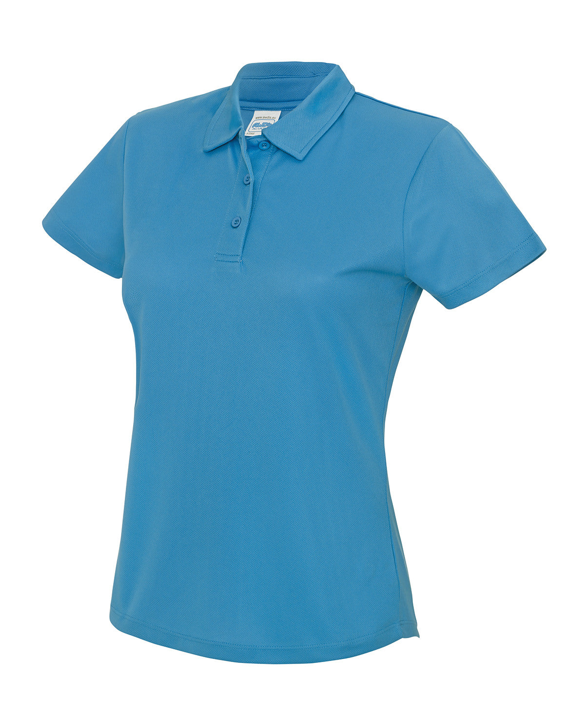 Personalised Polo Shirts - Navy AWDis Just Cool Women's cool polo