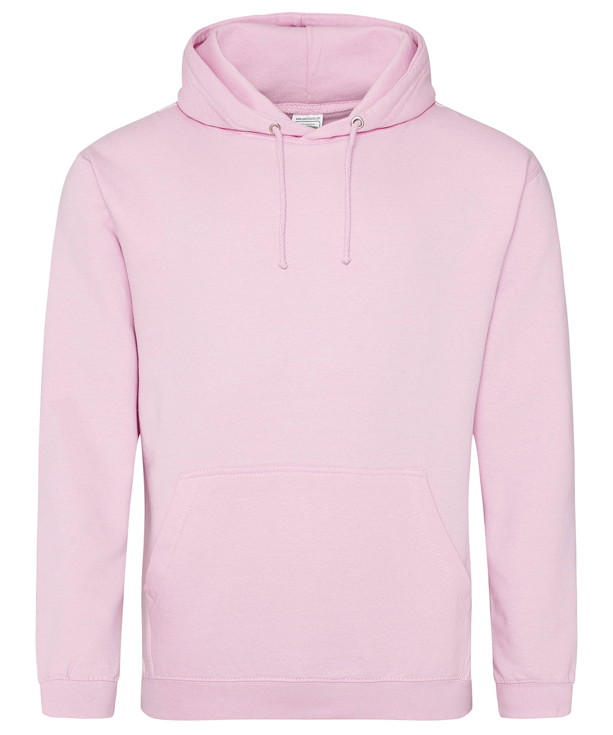 Personalised Hoodies - Mid Pink AWDis Just Hoods College hoodie