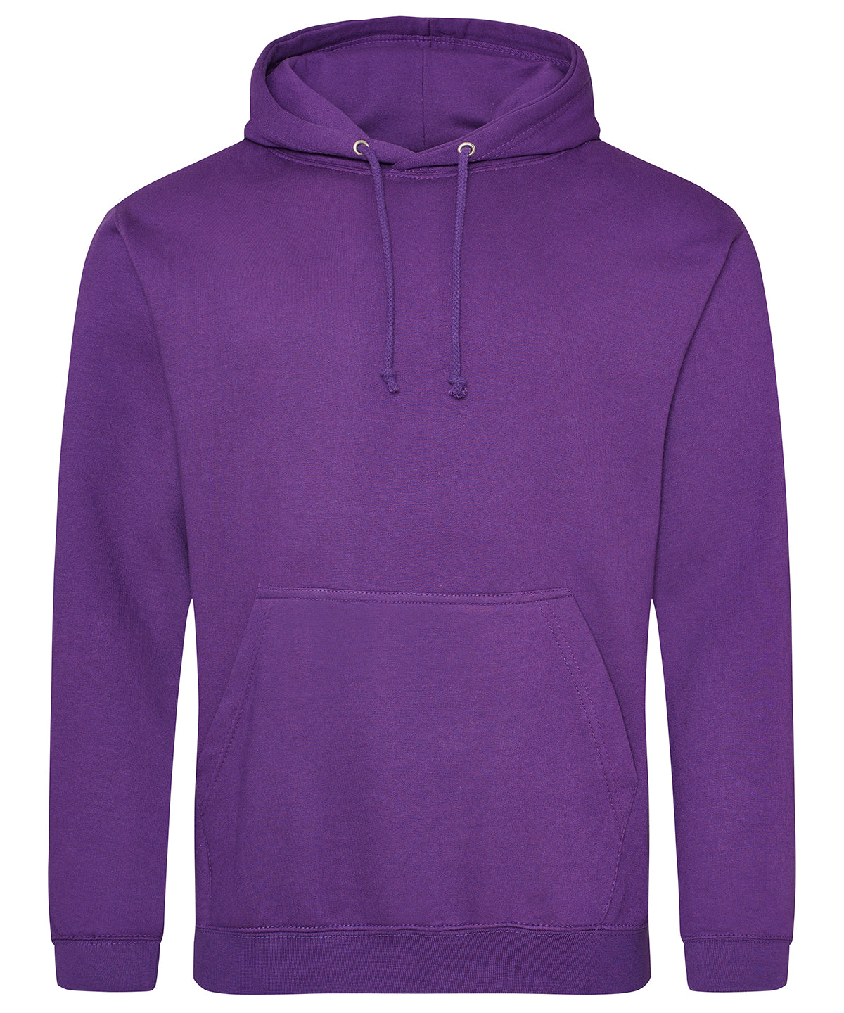 Personalised Hoodies - Mid Purple AWDis Just Hoods College hoodie