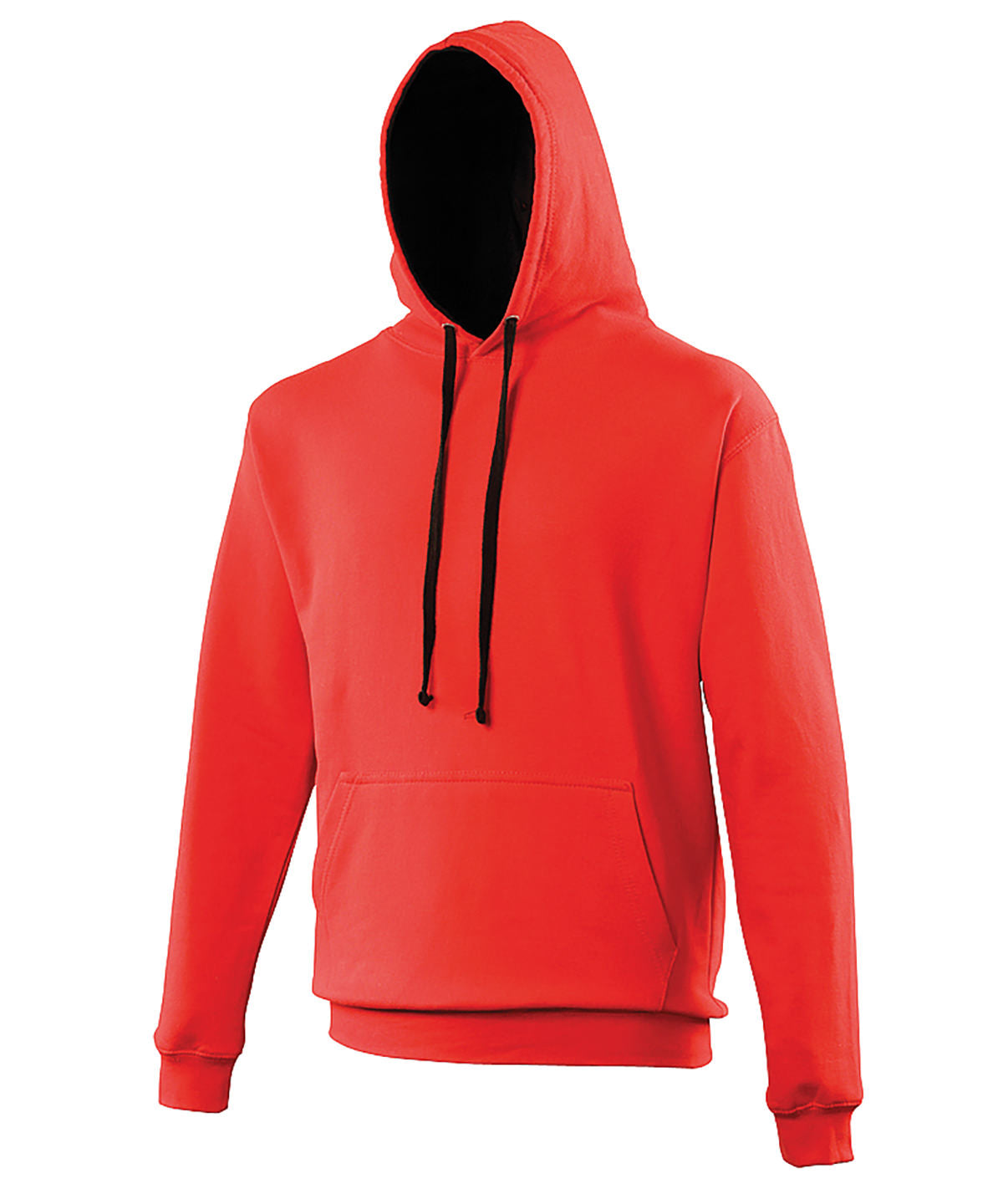 Personalised Hoodies - Black AWDis Just Hoods Varsity hoodie