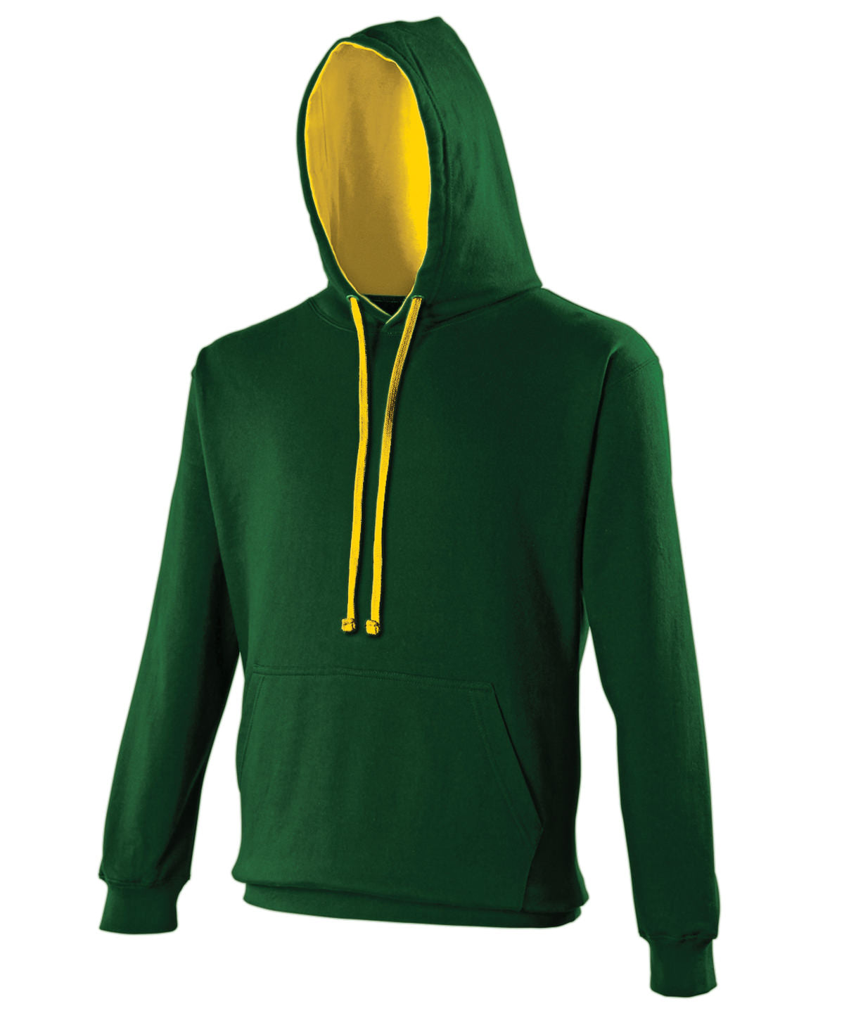 Personalised Hoodies - Black AWDis Just Hoods Varsity hoodie
