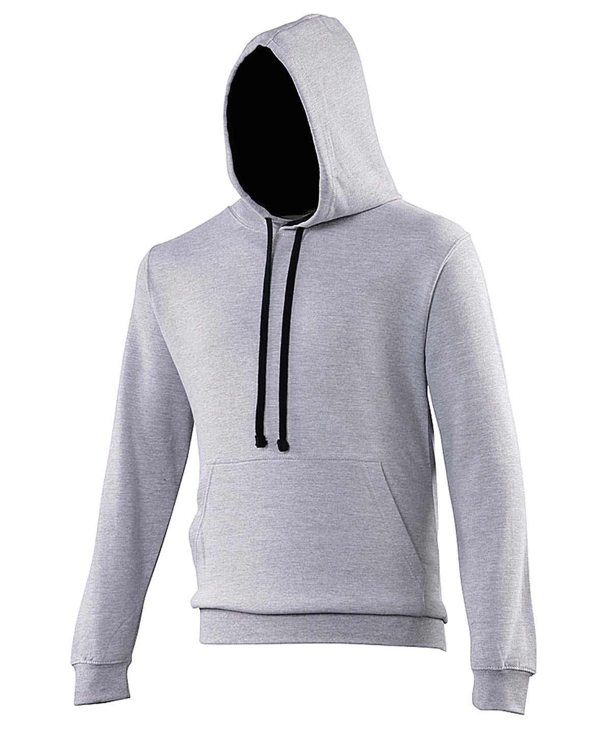 Personalised Hoodies - Black AWDis Just Hoods Varsity hoodie