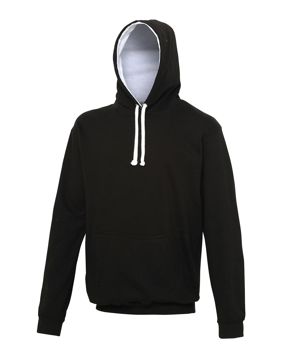 Personalised Hoodies - Black AWDis Just Hoods Varsity hoodie