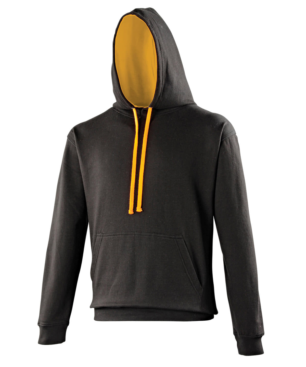 Personalised Hoodies - Black AWDis Just Hoods Varsity hoodie