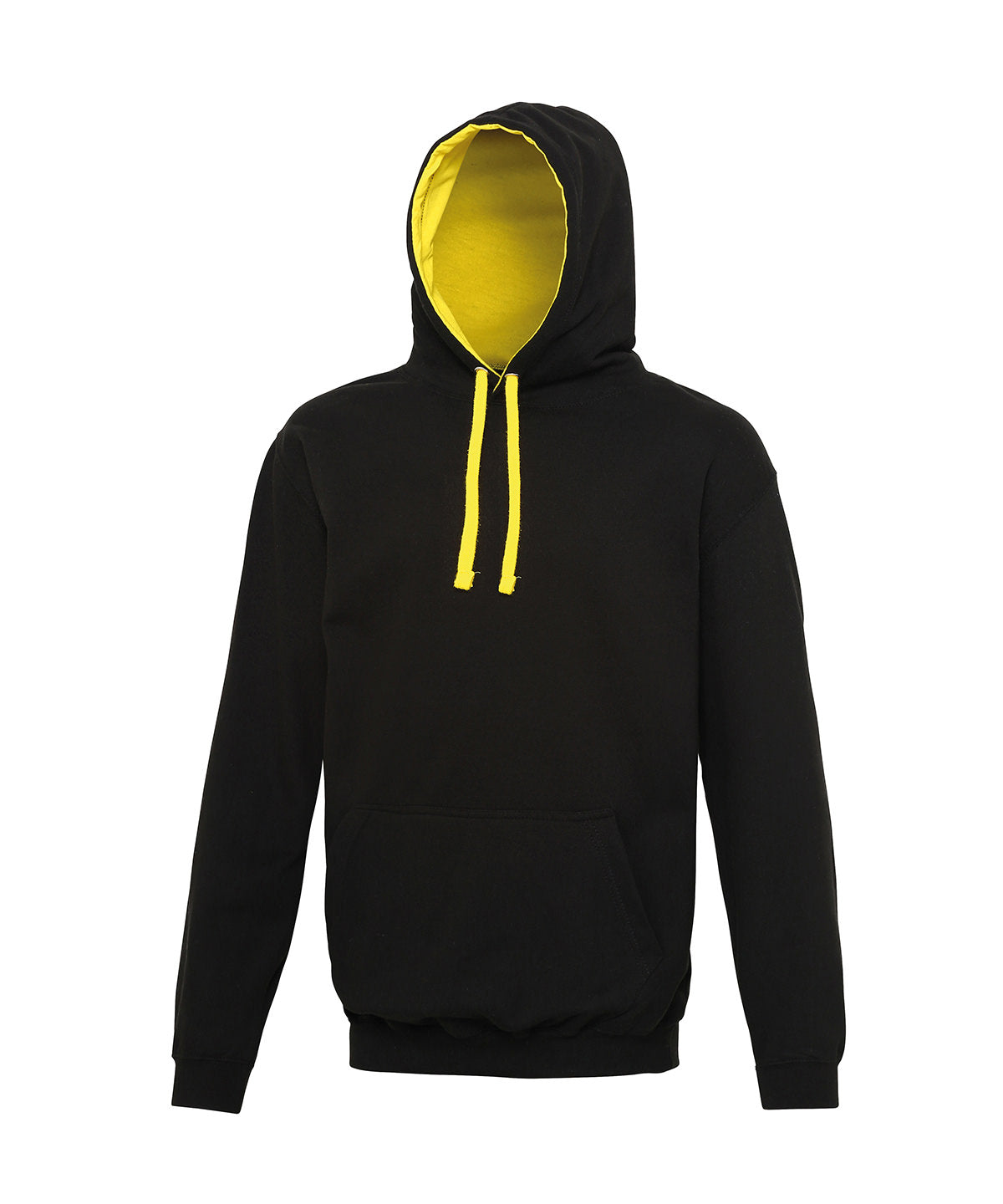 Personalised Hoodies - Black AWDis Just Hoods Varsity hoodie