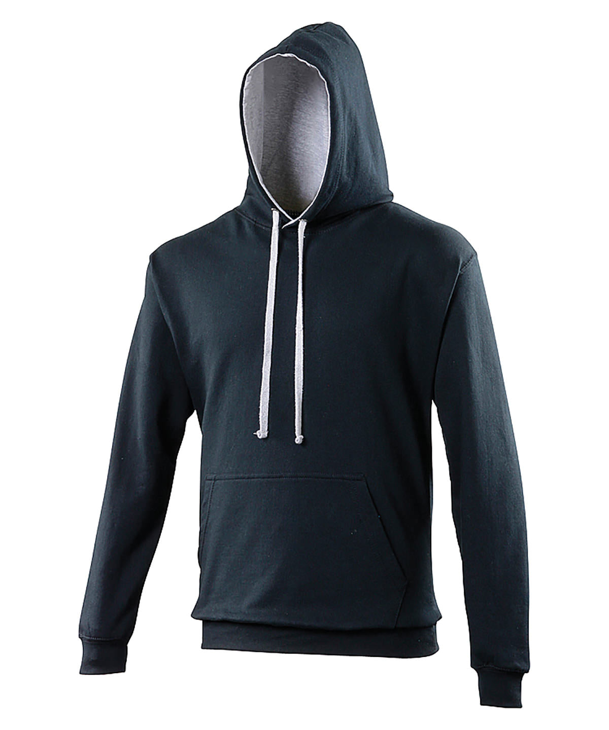 Personalised Hoodies - Black AWDis Just Hoods Varsity hoodie