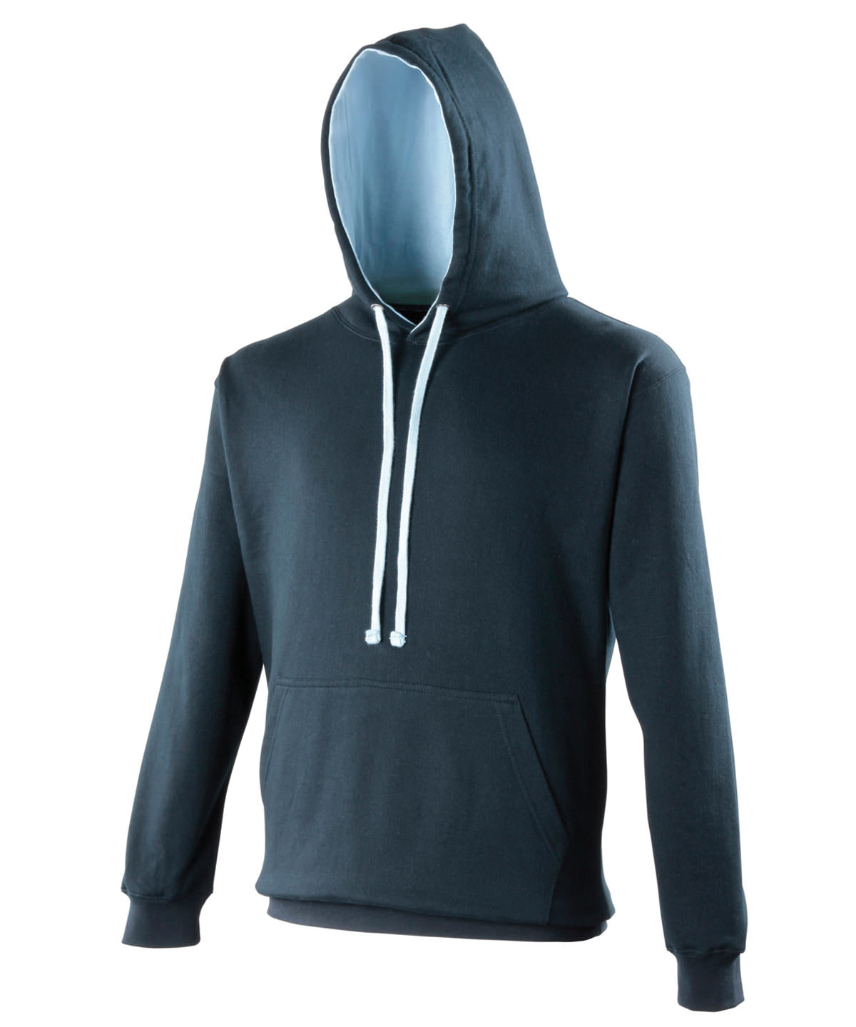 Personalised Hoodies - Black AWDis Just Hoods Varsity hoodie