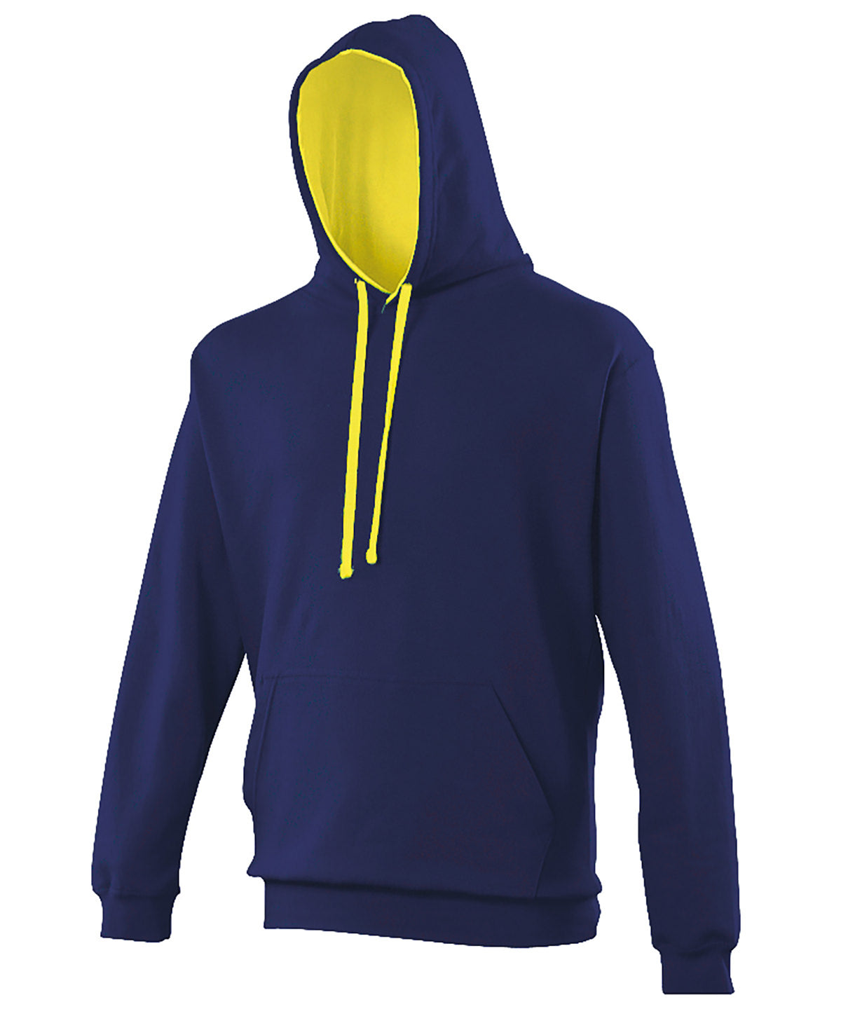 Personalised Hoodies - Black AWDis Just Hoods Varsity hoodie