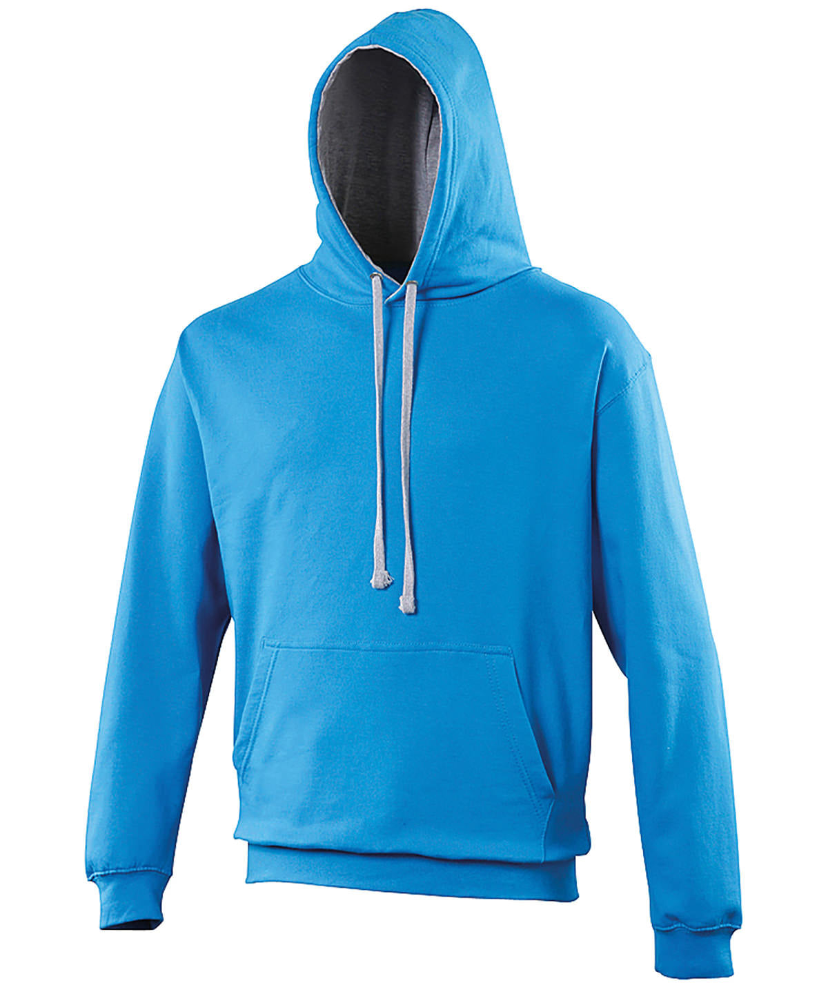 Personalised Hoodies - Black AWDis Just Hoods Varsity hoodie