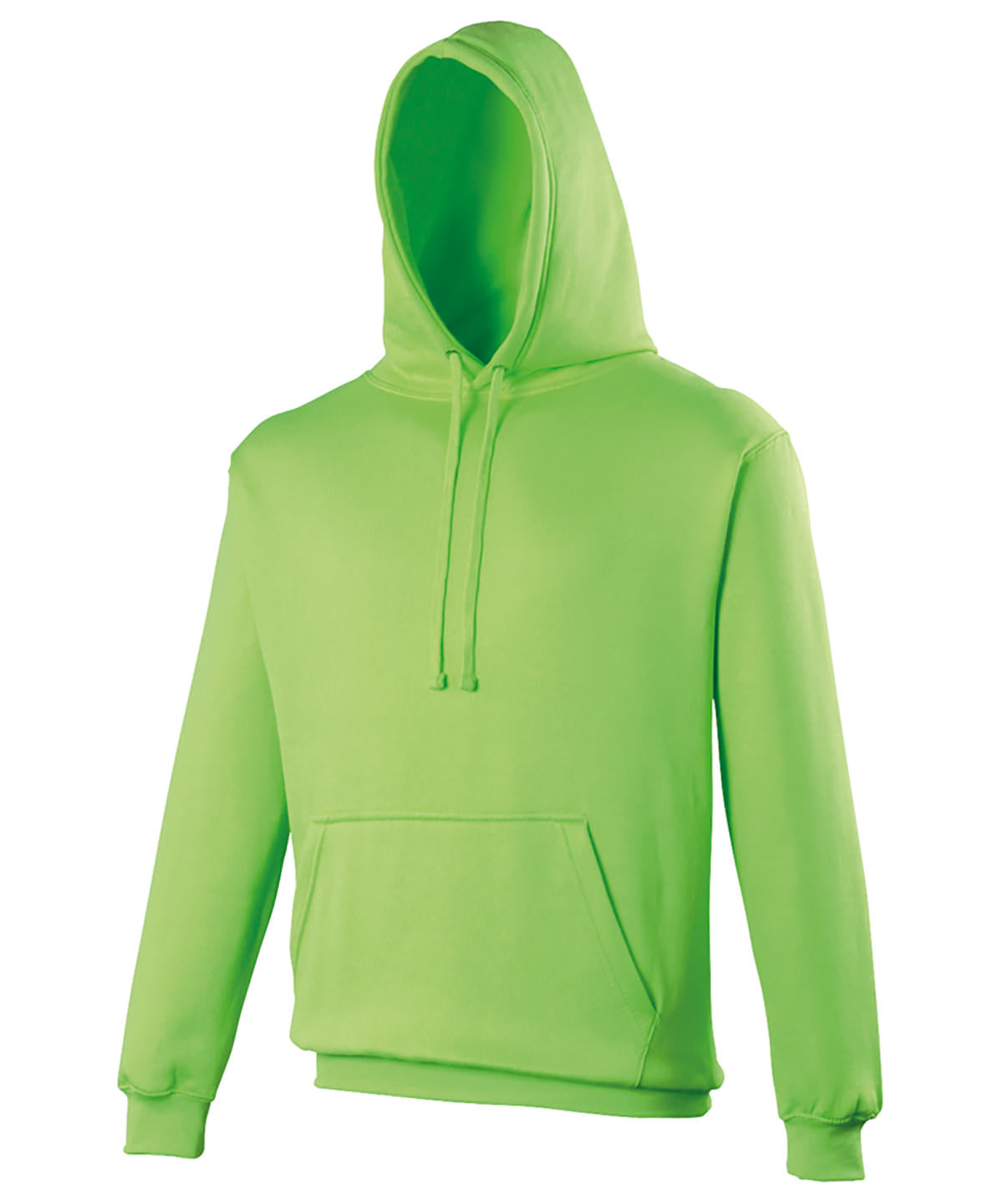 Personalised Hoodies - Neon Green AWDis Just Hoods Electric hoodie