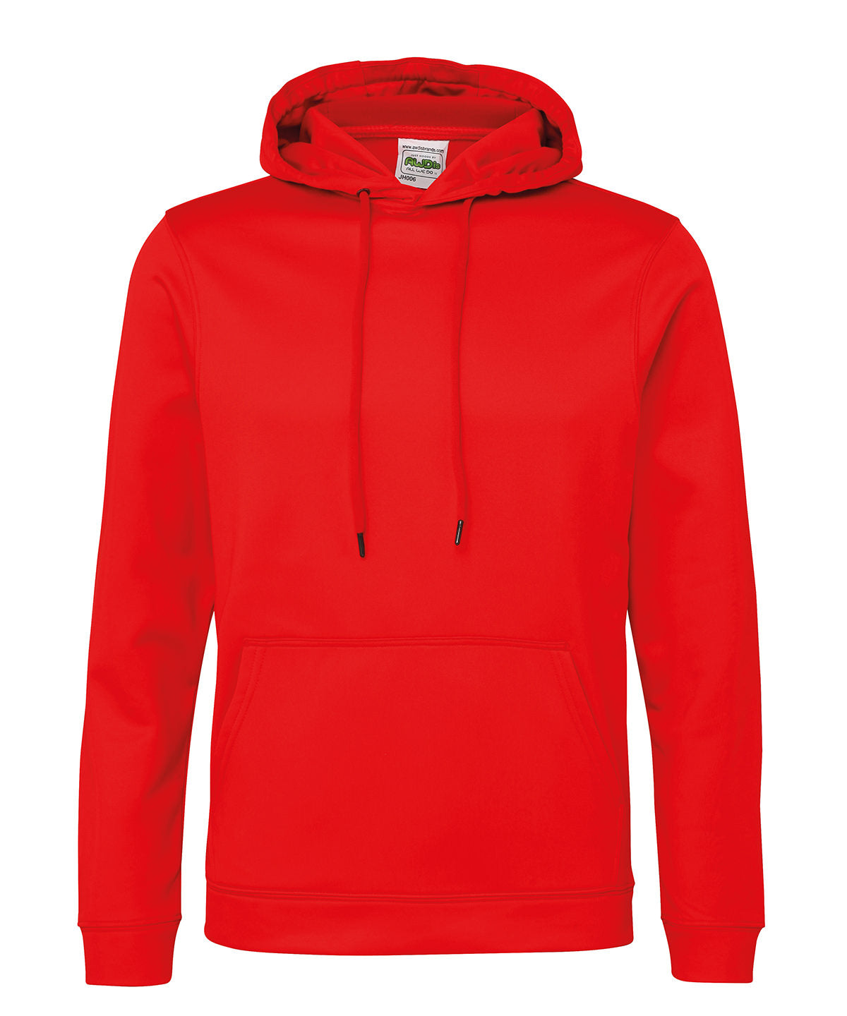 Personalised Hoodies - White AWDis Just Hoods Sports polyester hoodie