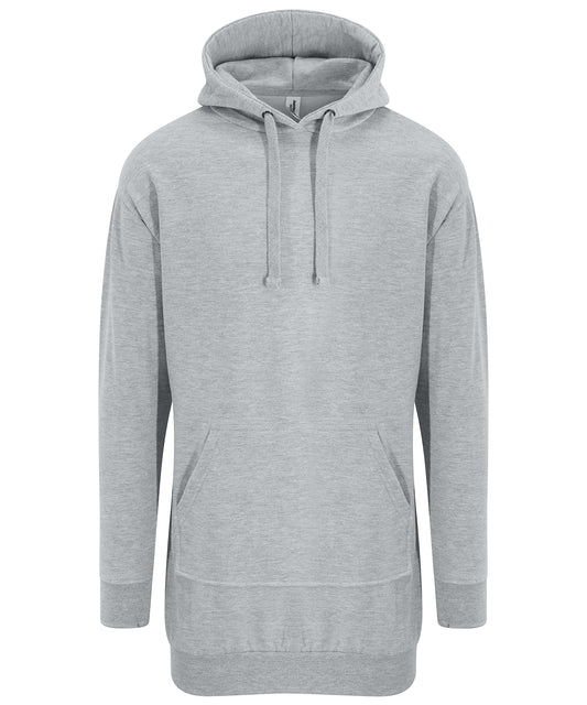 Personalised Hoodies - Heather Grey AWDis Just Hoods Hoodie dress