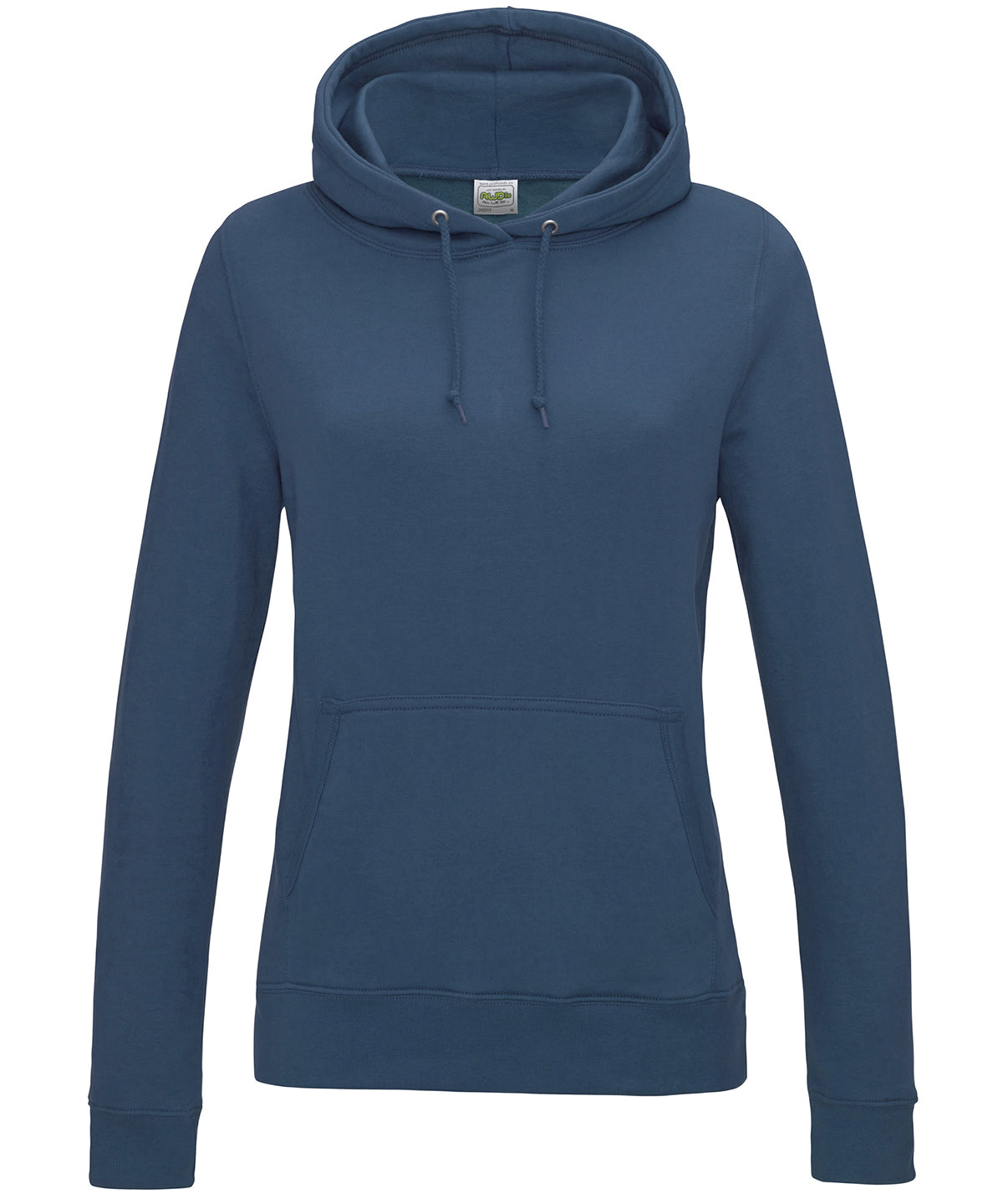 Personalised Hoodies - Dark Blue AWDis Just Hoods Women's College Hoodie