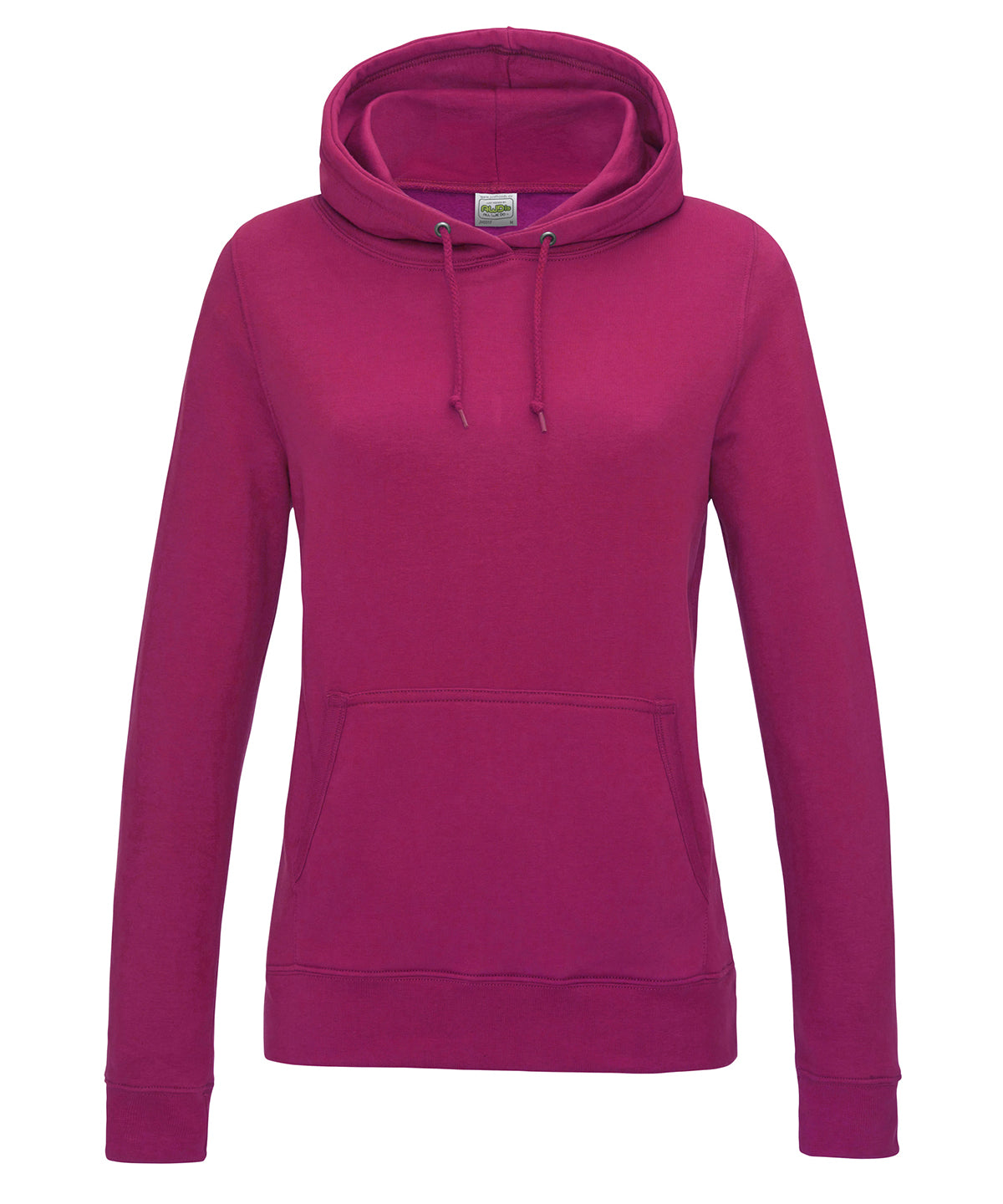 Personalised Hoodies - Black AWDis Just Hoods Women's College Hoodie
