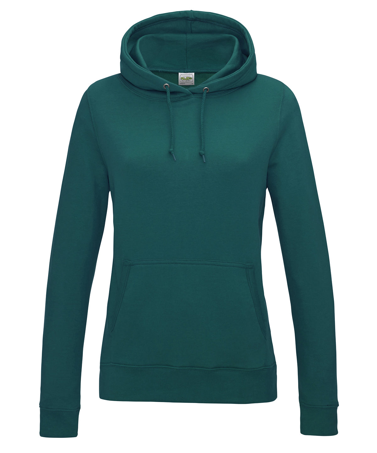 Personalised Hoodies - Black AWDis Just Hoods Women's College Hoodie
