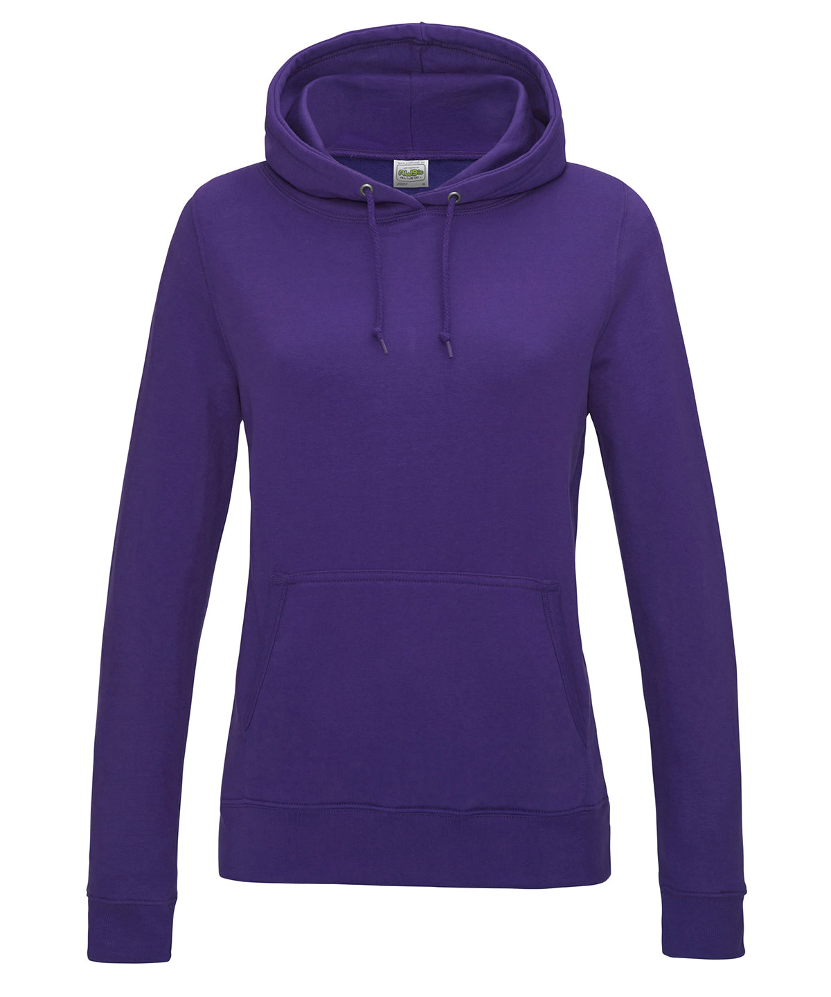 Personalised Hoodies - Natural AWDis Just Hoods Women's College Hoodie